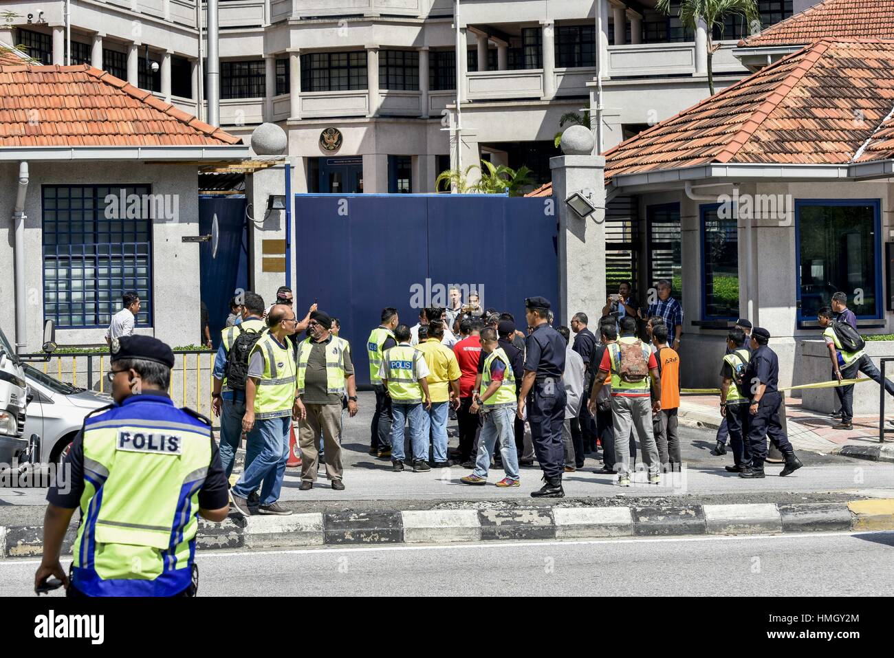 Kuala Lumpur Malaysia 3rd Feb 2017 Usa Embassy In Kuala Lumpur Stock Photo Alamy