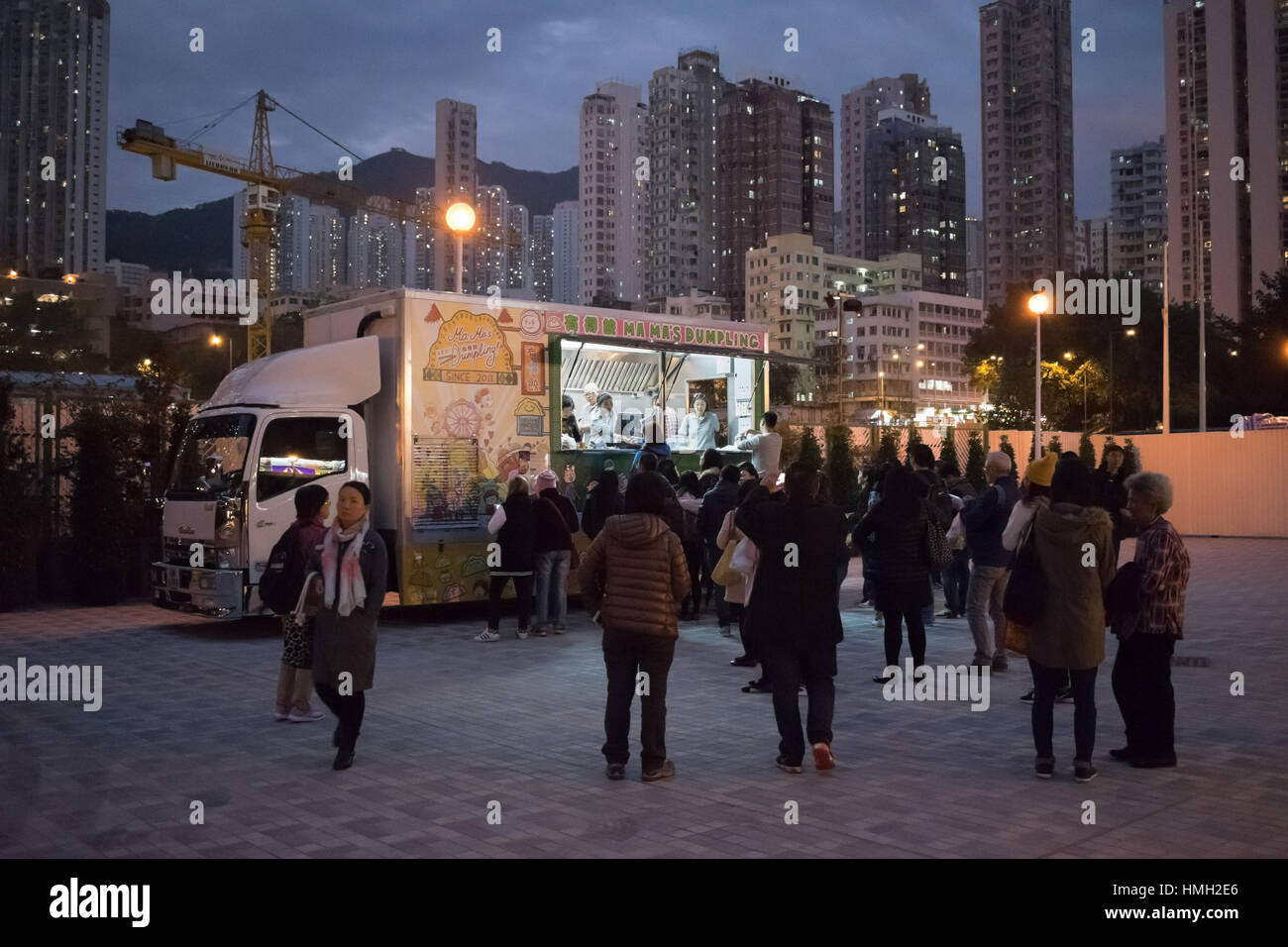 Food truck scheme starts today in Hong Kong, China Stock Photo Alamy
