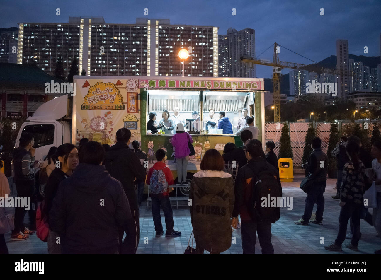 Food truck scheme starts today in Hong Kong, China Stock Photo Alamy