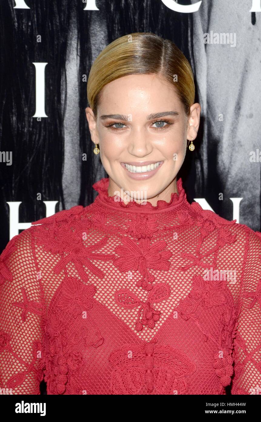 Los Angeles, USA. 2nd Feb, 2017. Matilda Lutz at the premiere for RINGS