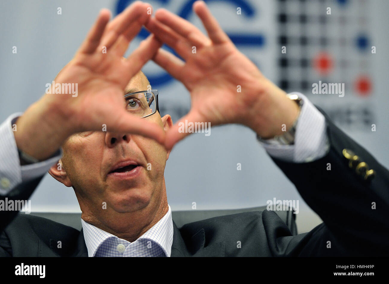 Las Vegas, Nevada, USA. 25th Sep, 2015. Scientific Games Vice Chairman of the Board M. GAVIN