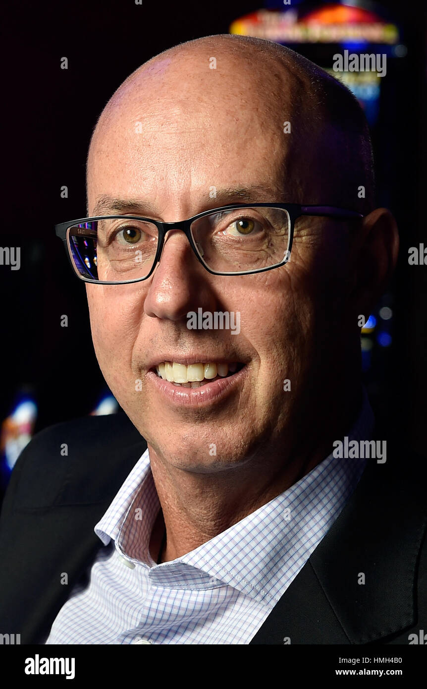 Las Vegas, Nevada, USA. 25th Sep, 2015. Scientific Games Vice Chairman of the Board M. GAVIN