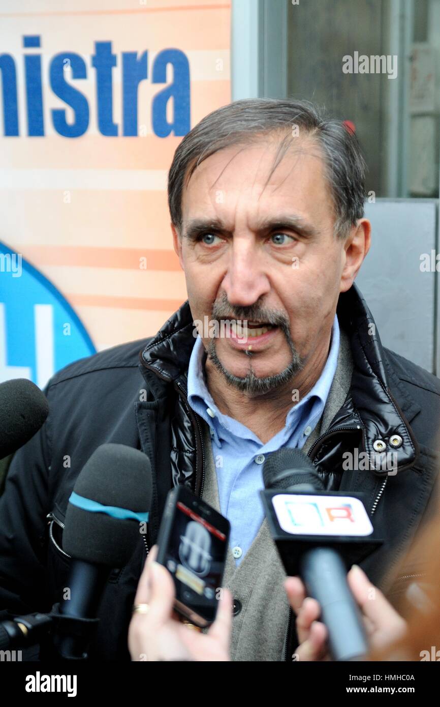 Ignazio La Russa during a conference of brothers of italy Stock Photo