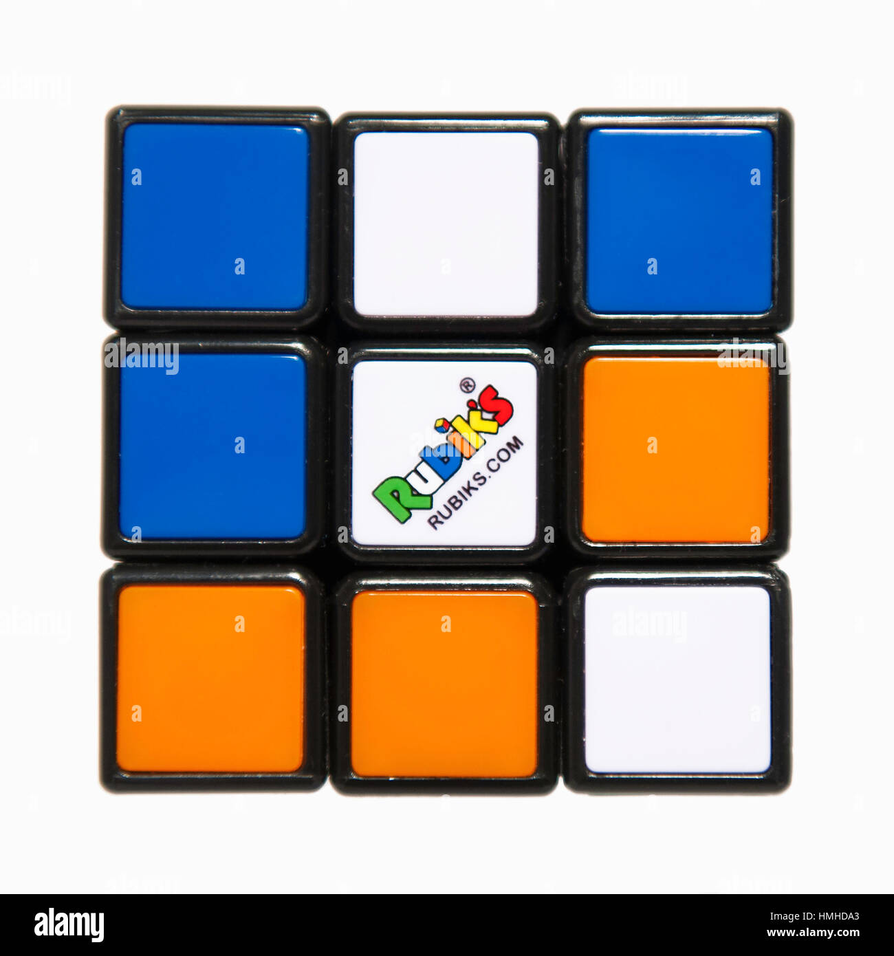 Rubik's Cube Puzzle Stock Photo