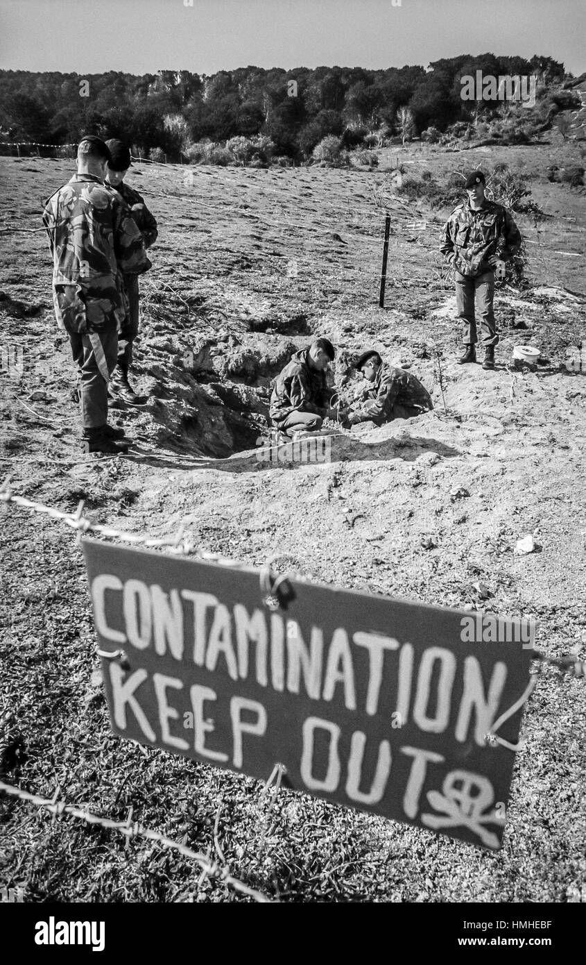 Unexploded ordnance Black and White Stock Photos & Images - Alamy