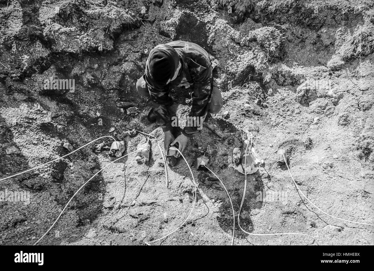 Unexploded ordnance Black and White Stock Photos & Images - Alamy