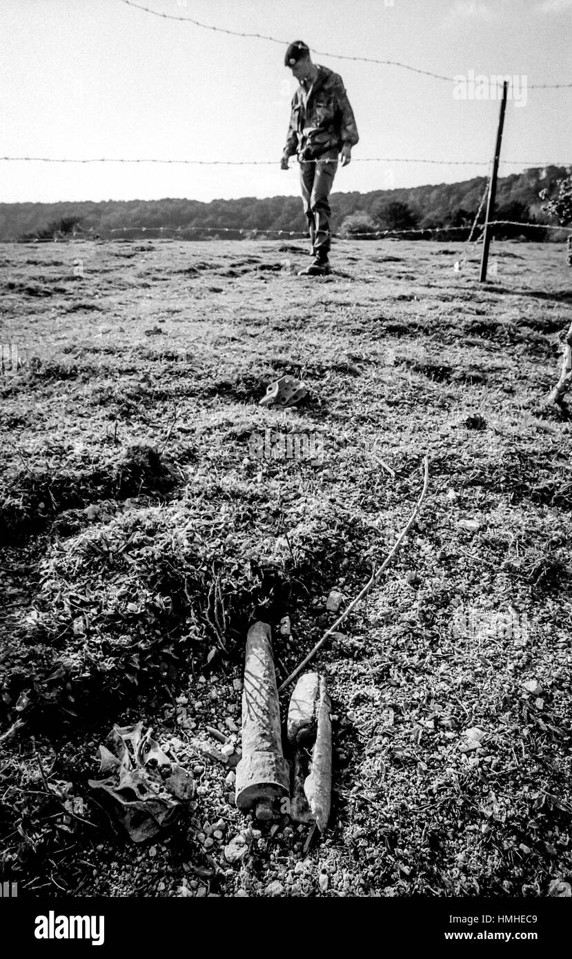 Unexploded ordnance Black and White Stock Photos & Images - Alamy
