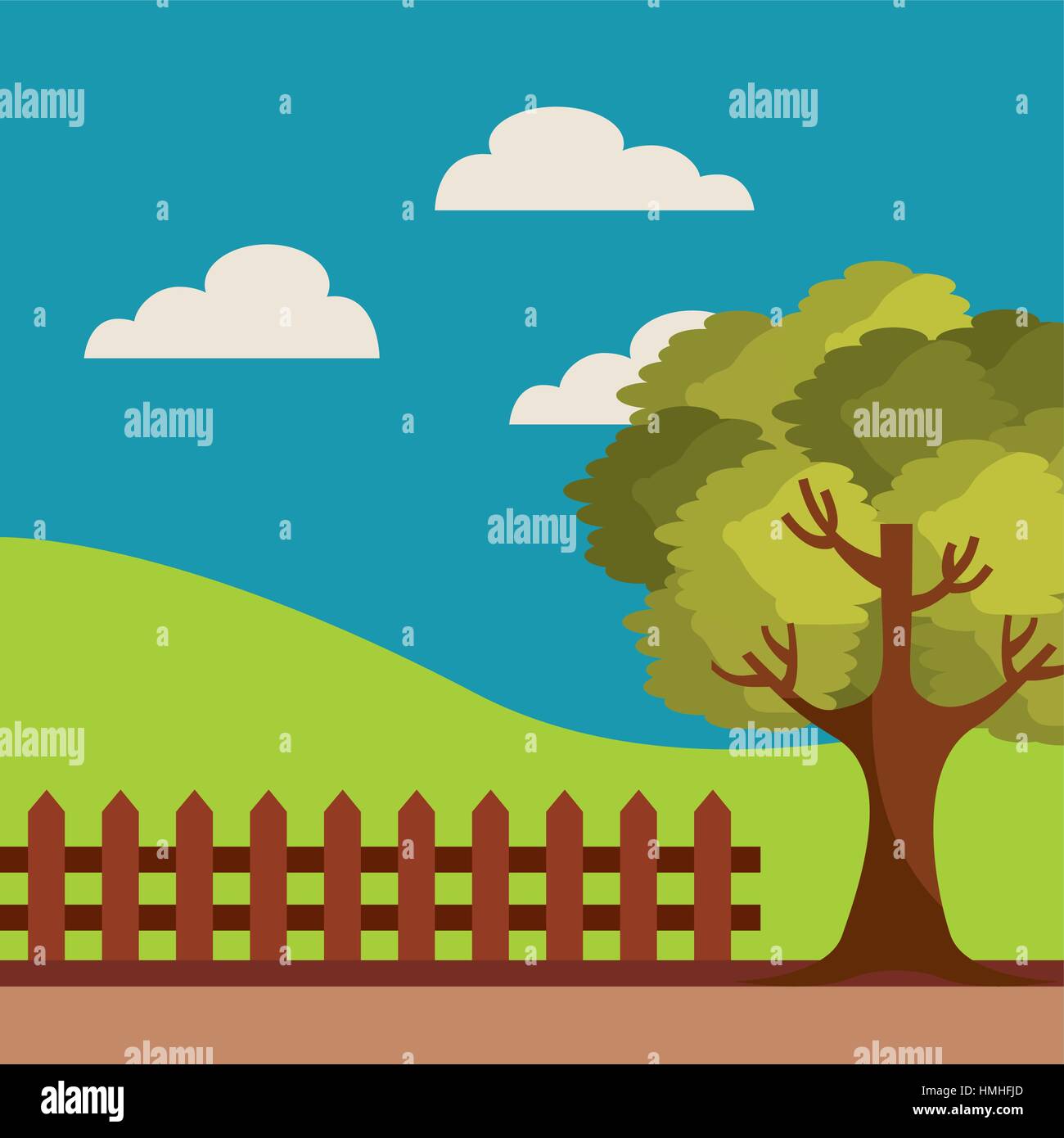 farm fresh field icon vector illustration design Stock Vector Image ...
