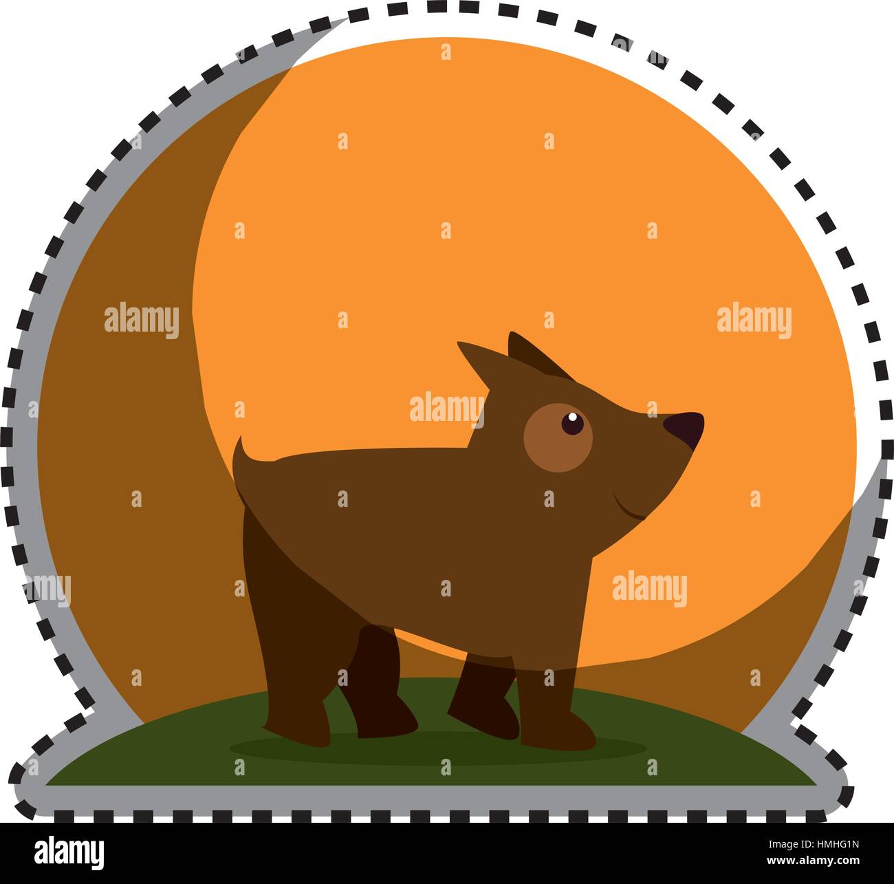 cute dog pet icon vector illustration design Stock Vector Image & Art ...