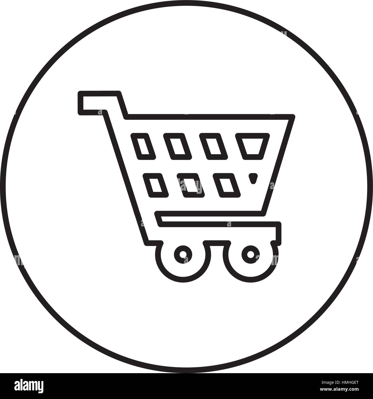 shopping cart isolated icon vector illustration design Stock Vector ...