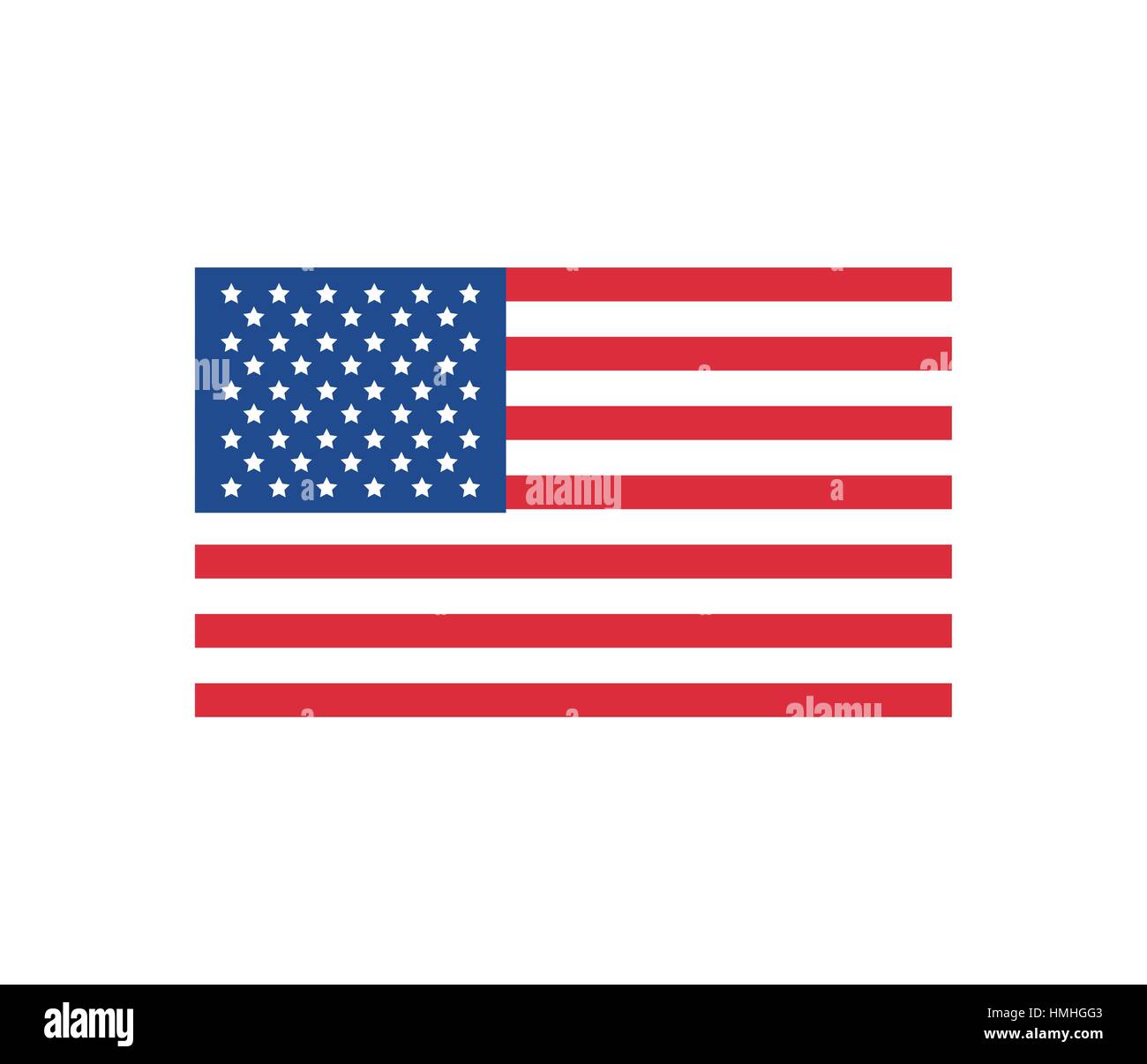 united states of america flag emblem vector illustration design Stock ...