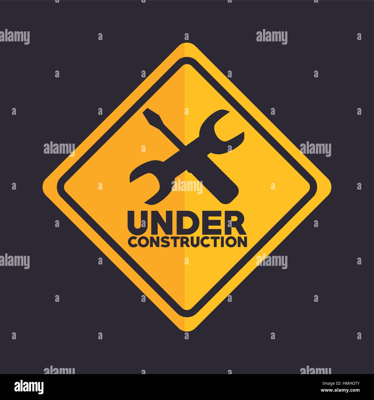 site under construction tools vector illustration design Stock Vector ...