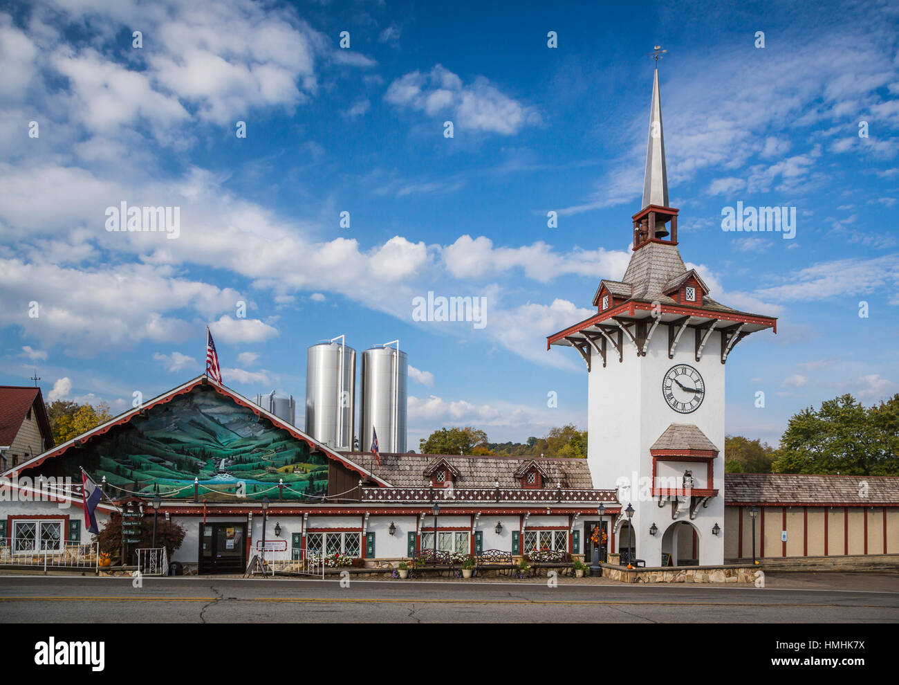 The Guggisberg Cheese Factory in Millersburg, Ohio, USA Stock Photo Alamy