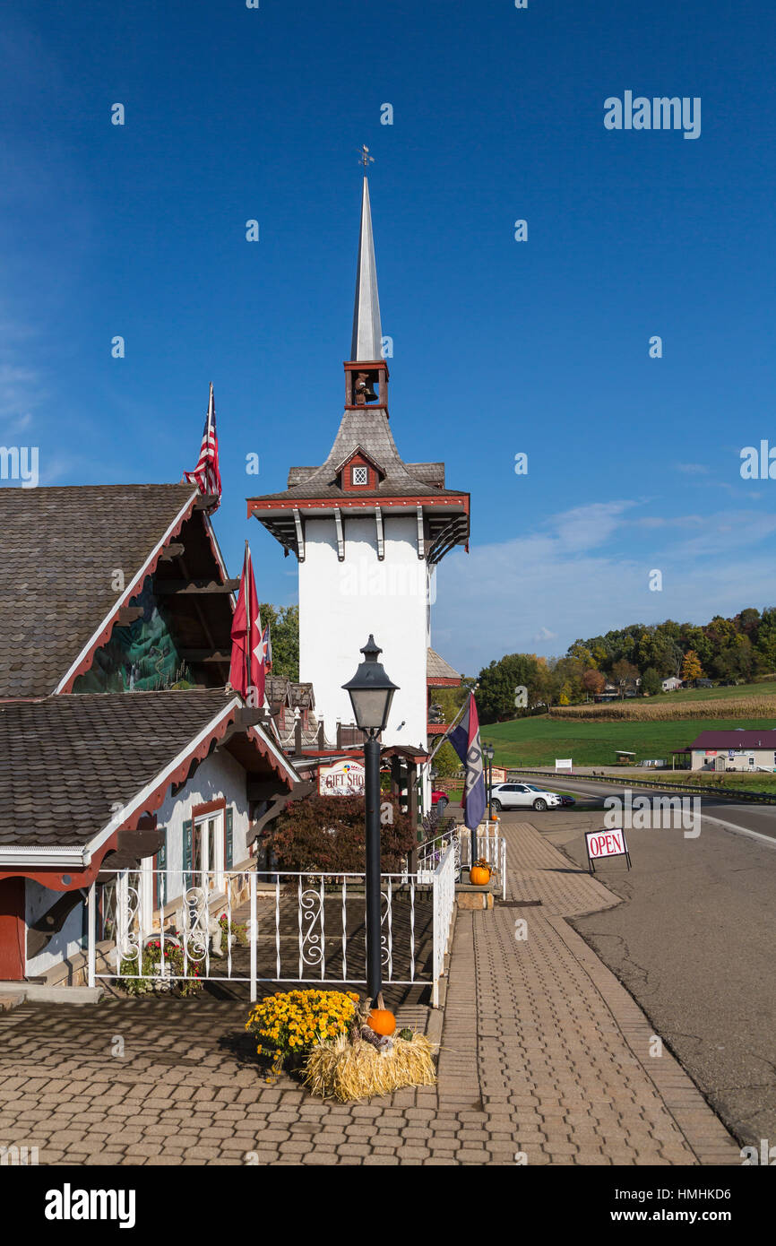 The Guggisberg Cheese Factory in Millersburg, Ohio, USA Stock Photo Alamy