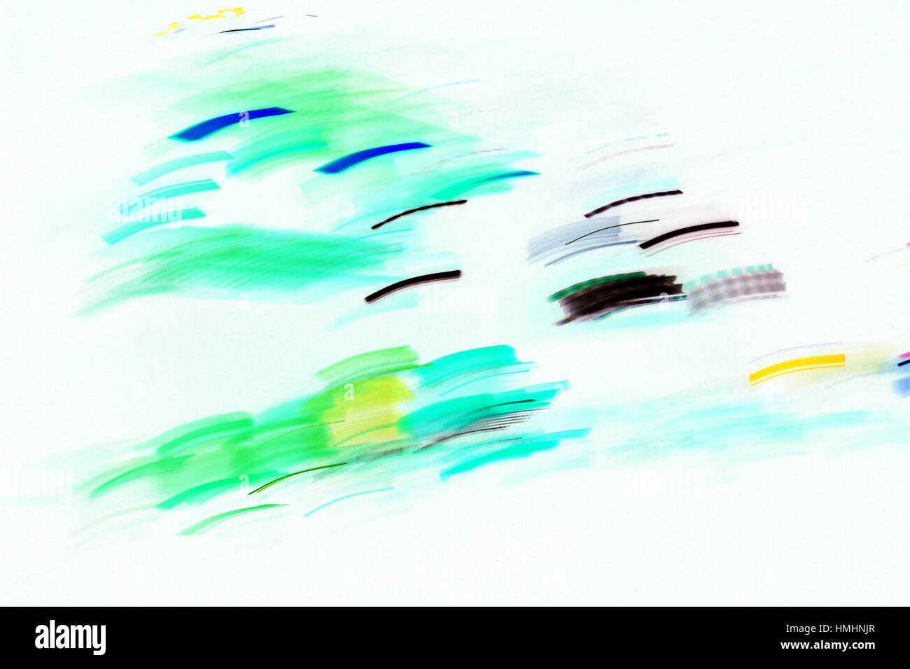 Abstract image of  light Stock Photo