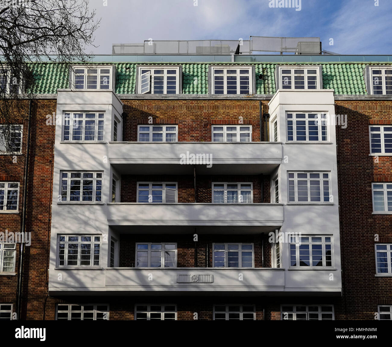 Art Deco Flats London High Resolution Stock Photography and Images Alamy