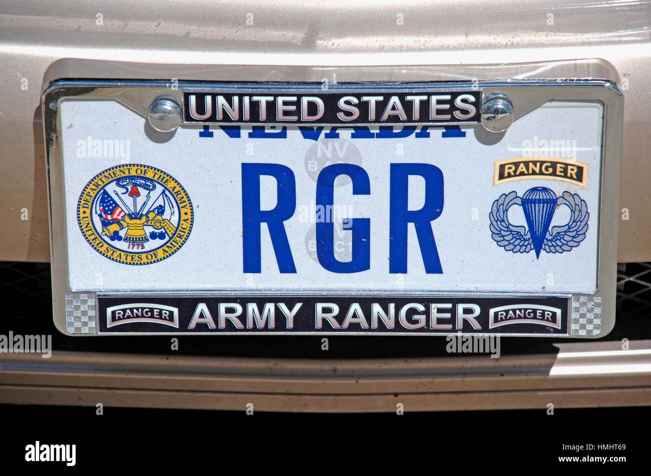 Army car clearance tags