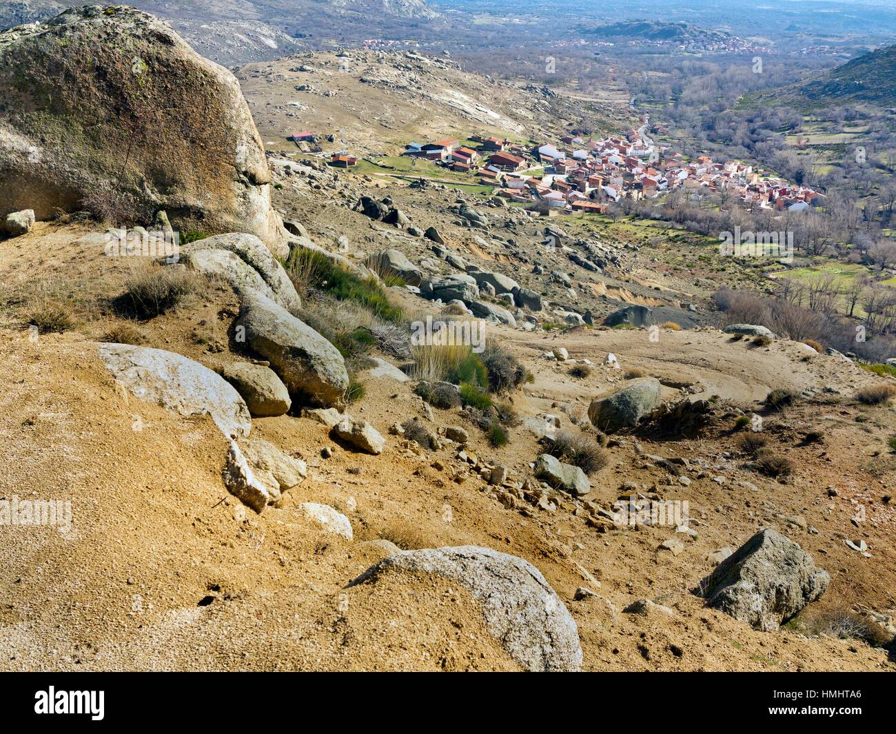 Topography settlement spanish hi-res stock photography and images - Alamy