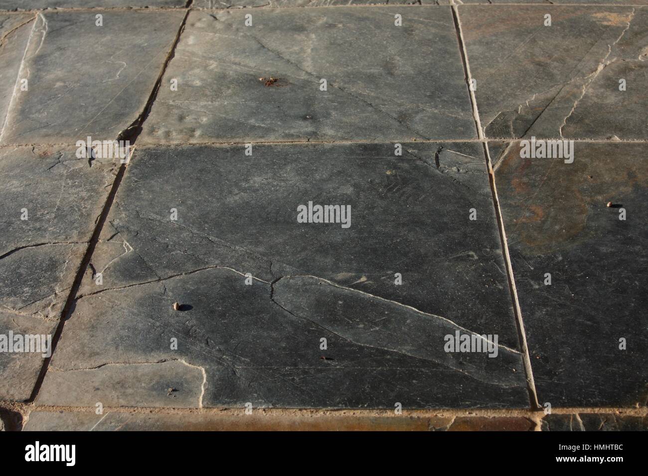 I took this of slate rock tile. Stock Photo