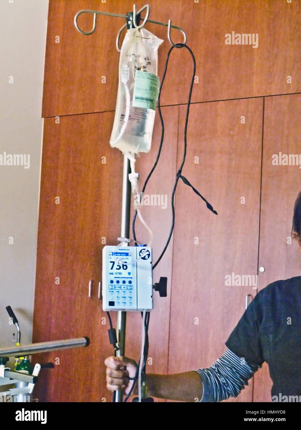 Intravenous therapy bag and Infusion Pump which is intended to be used