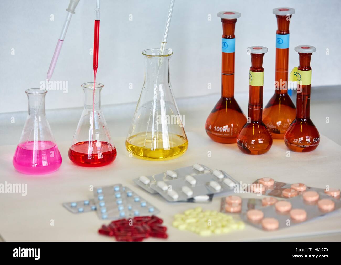 Pharmaceutical development laboratory pre formulation design and