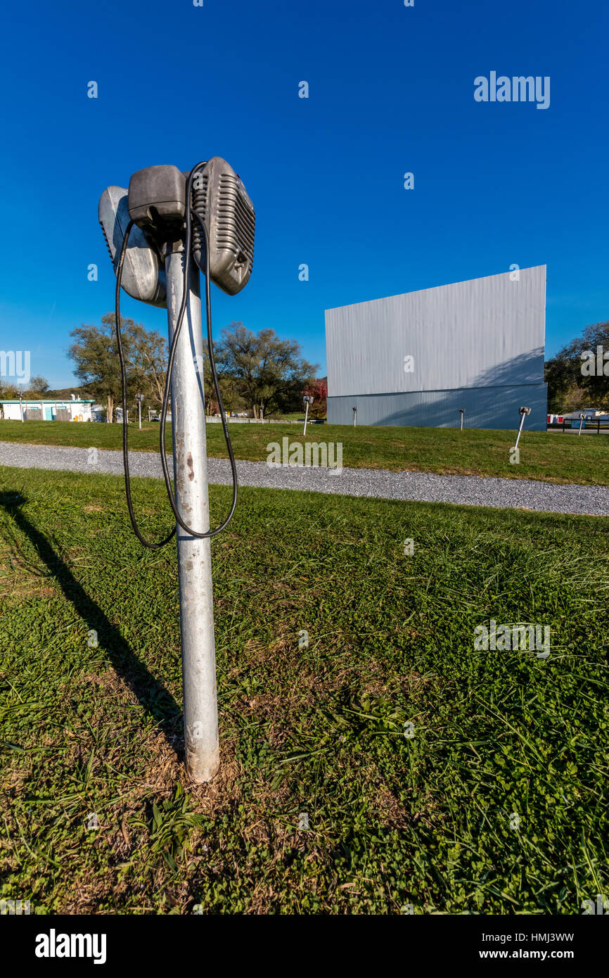 Hull's DriveIn Theater, Lexington, Virginia just off Interstate 64