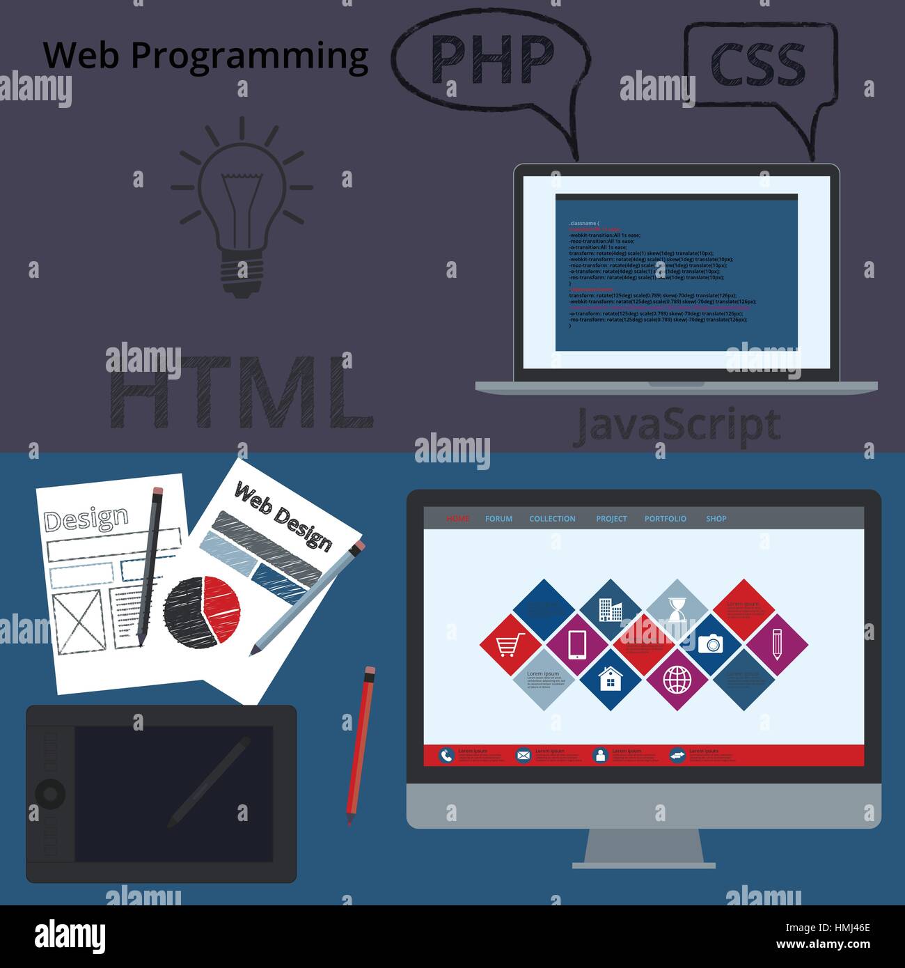 Programming object hi-res stock photography and images - Alamy