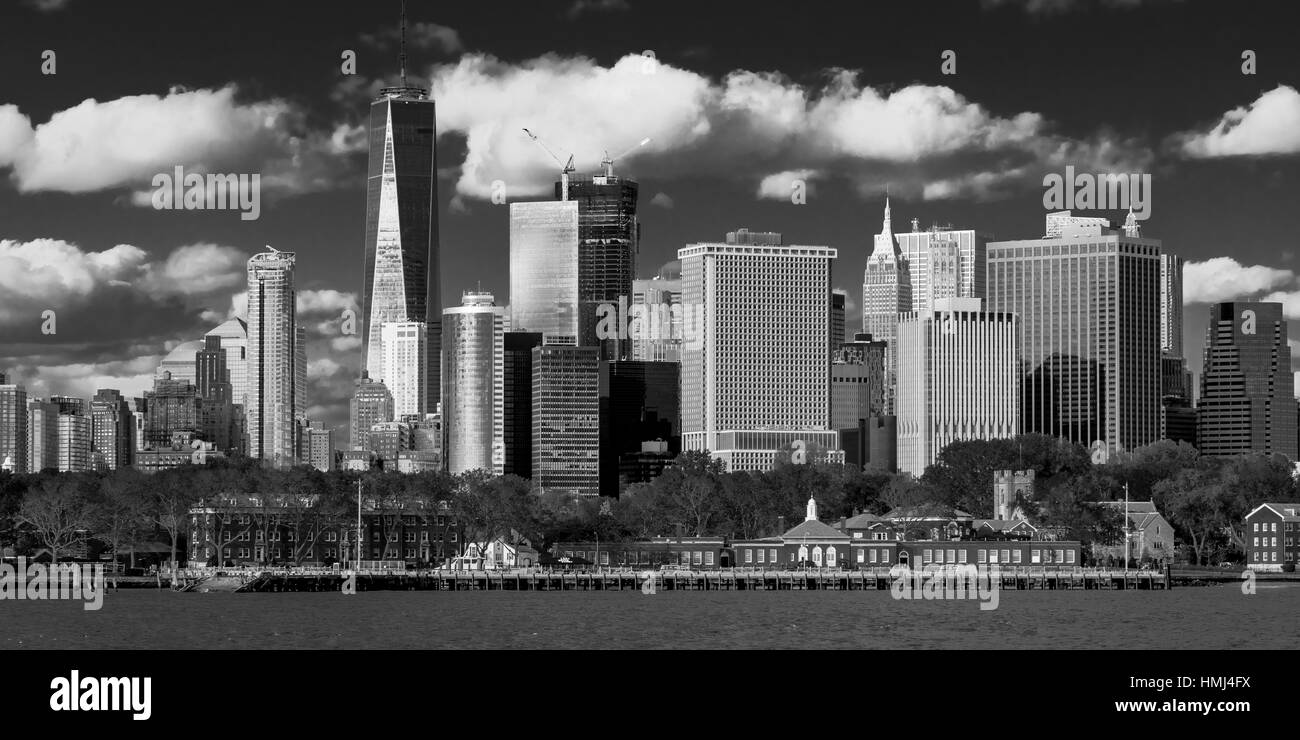 World trade center image Black and White Stock Photos & Images - Alamy