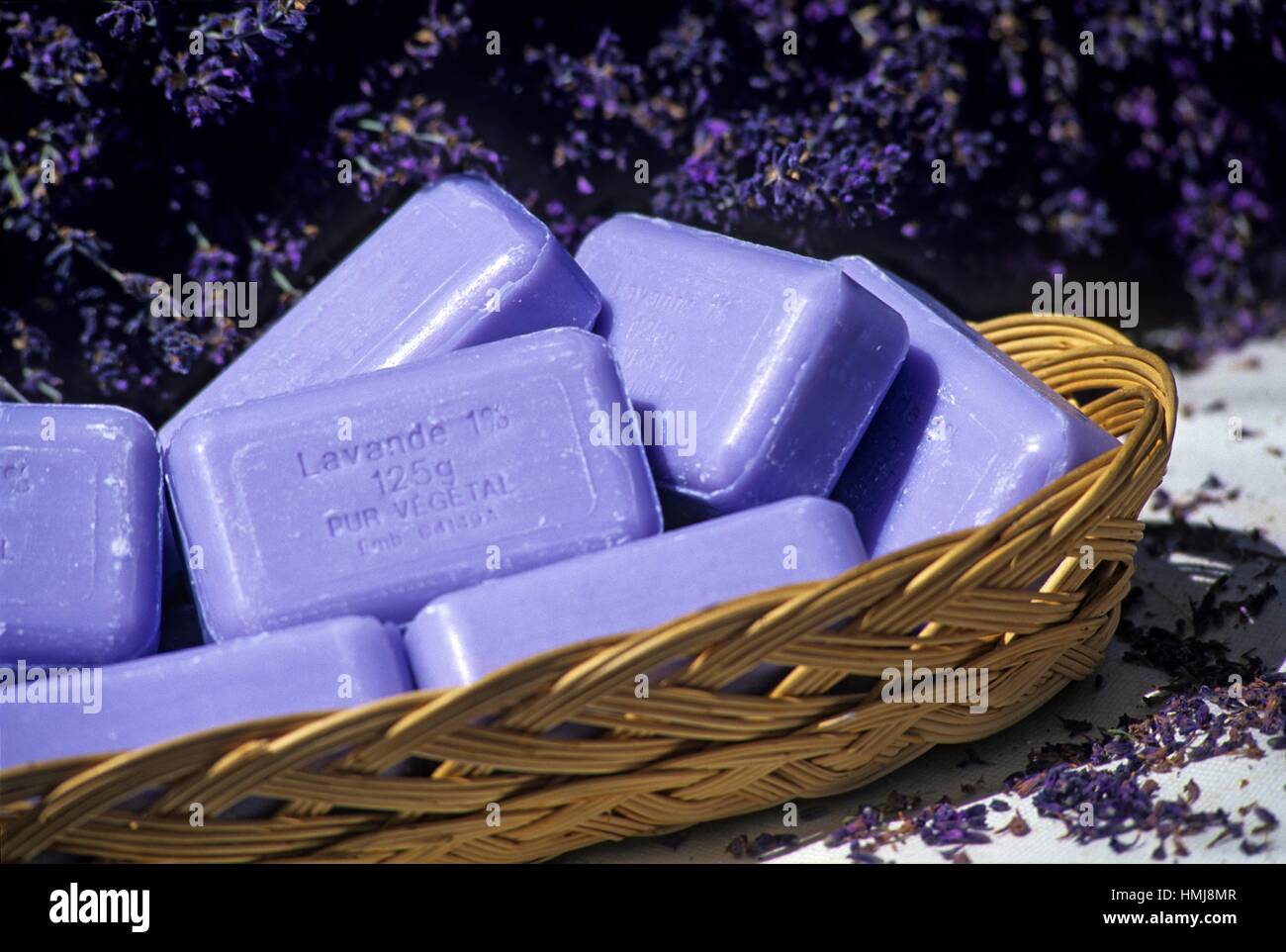 lavender soap bars, Vaucluse department, Provence-Alpes-Cote d´Azur region,  southeastern France, Europe Stock Photo - Alamy