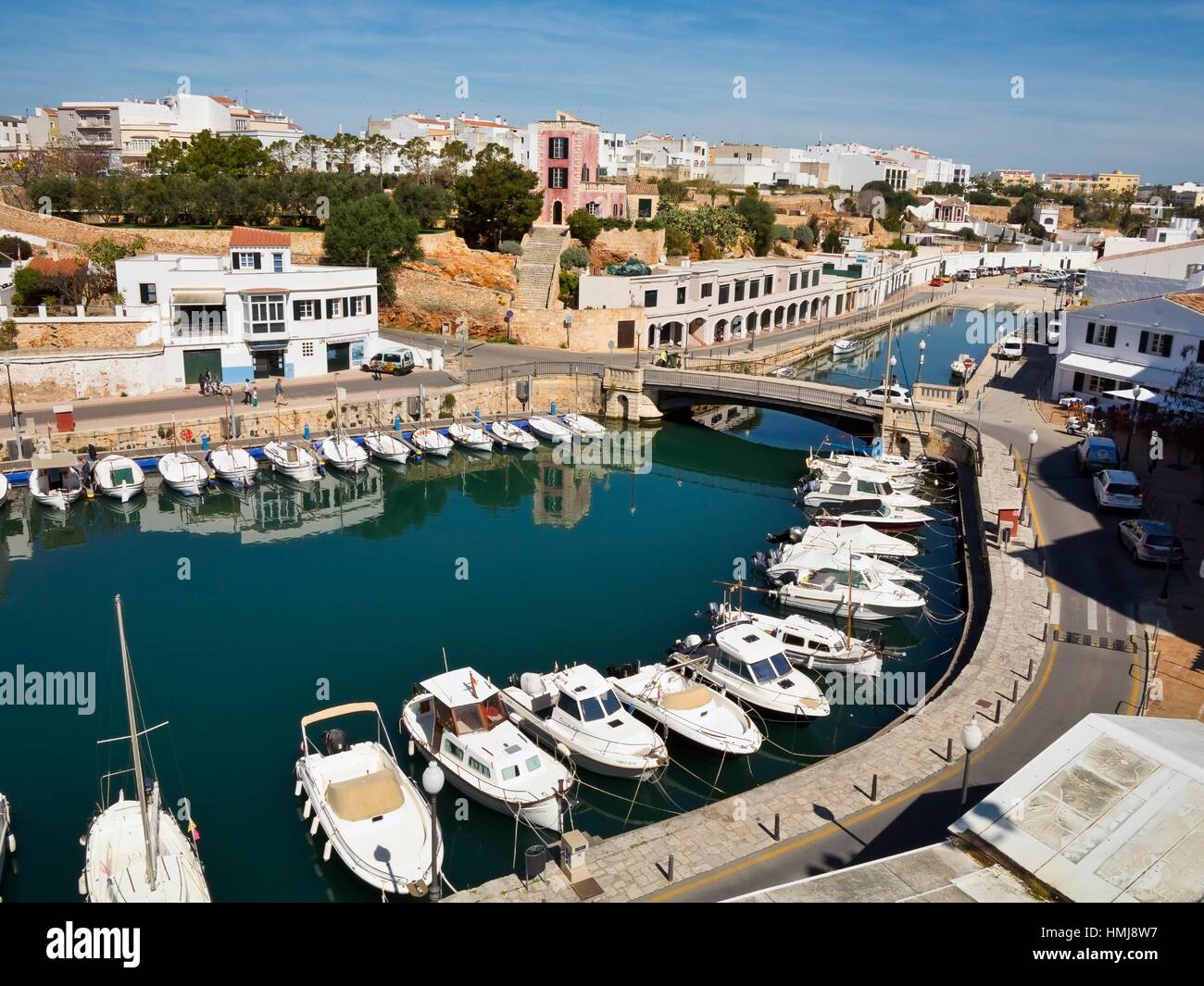 Puerto de Ciutadella. Menorca. Islas Baleares. Spain. Europe Stock Photo -  Alamy