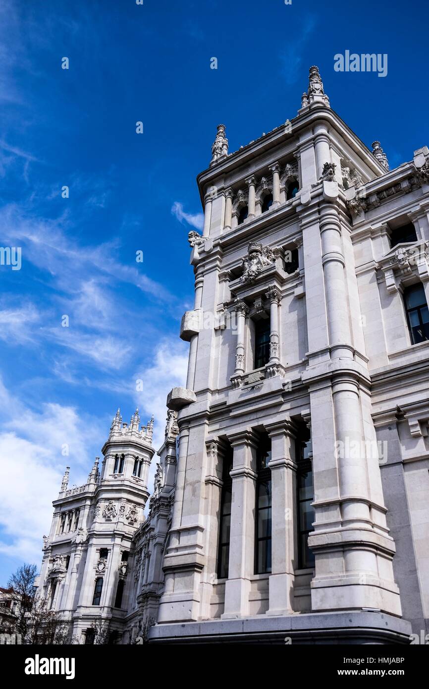 Cybele Palace (City Hall) Madrid, Spain, Europe Stock Photo Alamy