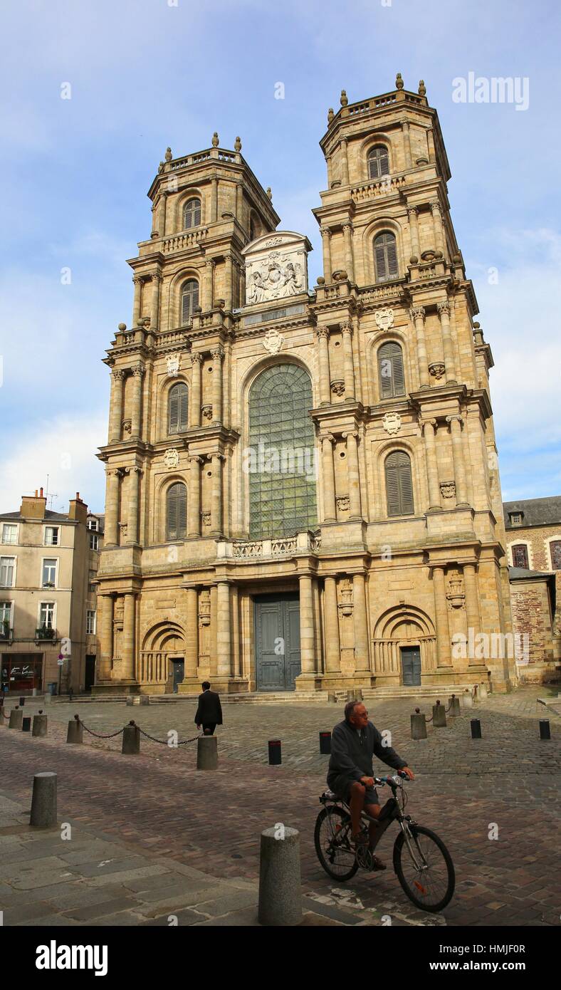Rennes cathedral hi-res stock photography and images - Alamy