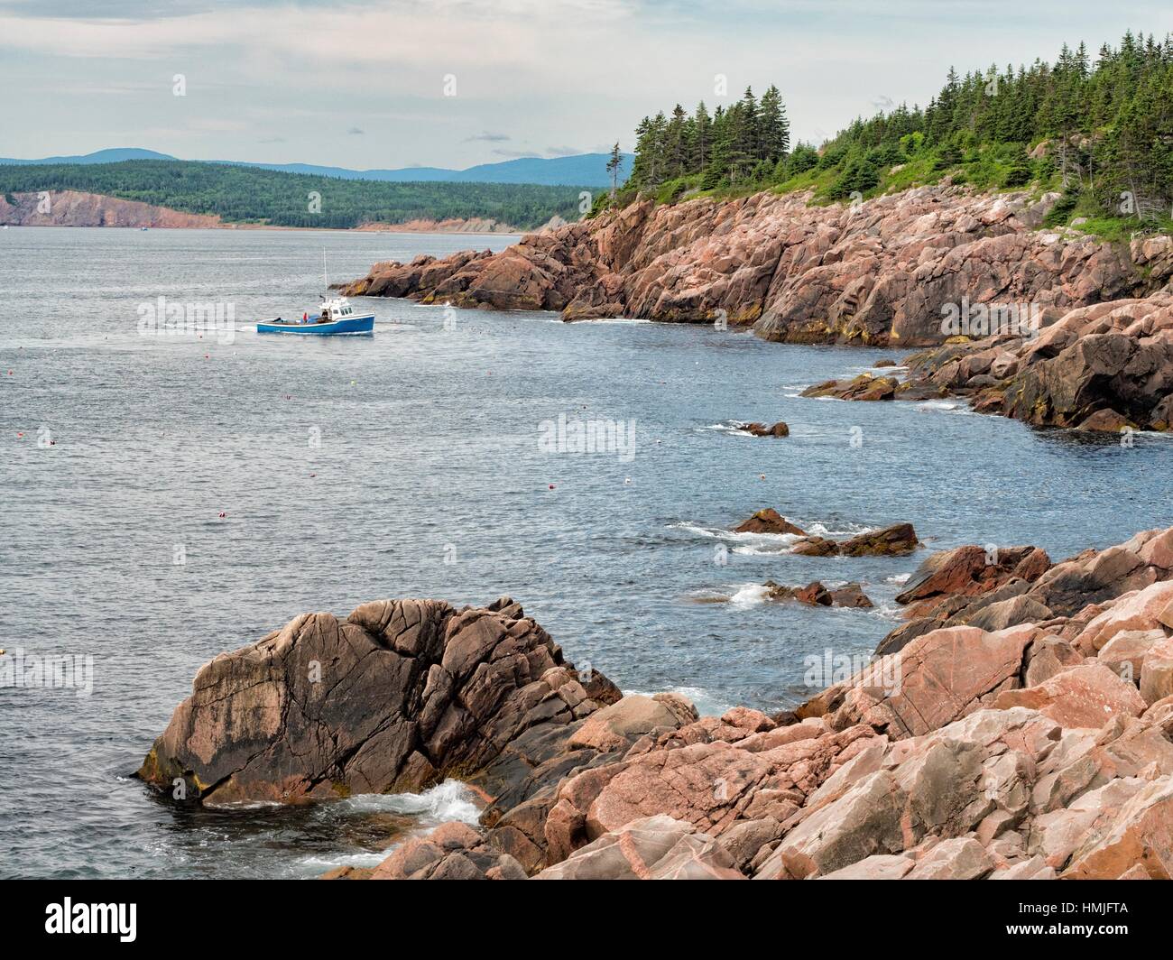Nova Scotia Coastline Stock Photo - Alamy