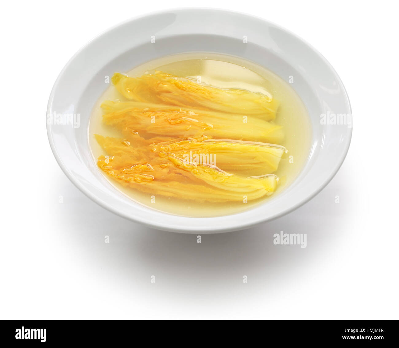 chinese cabbage in clear soup, sichuan cuisine Stock Photo Alamy