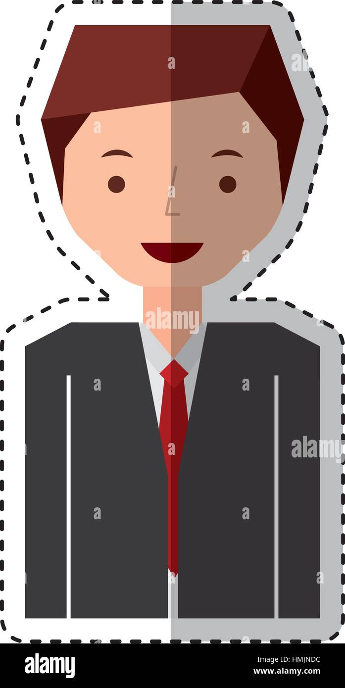 businessman character isolated icon vector illustration design Stock ...