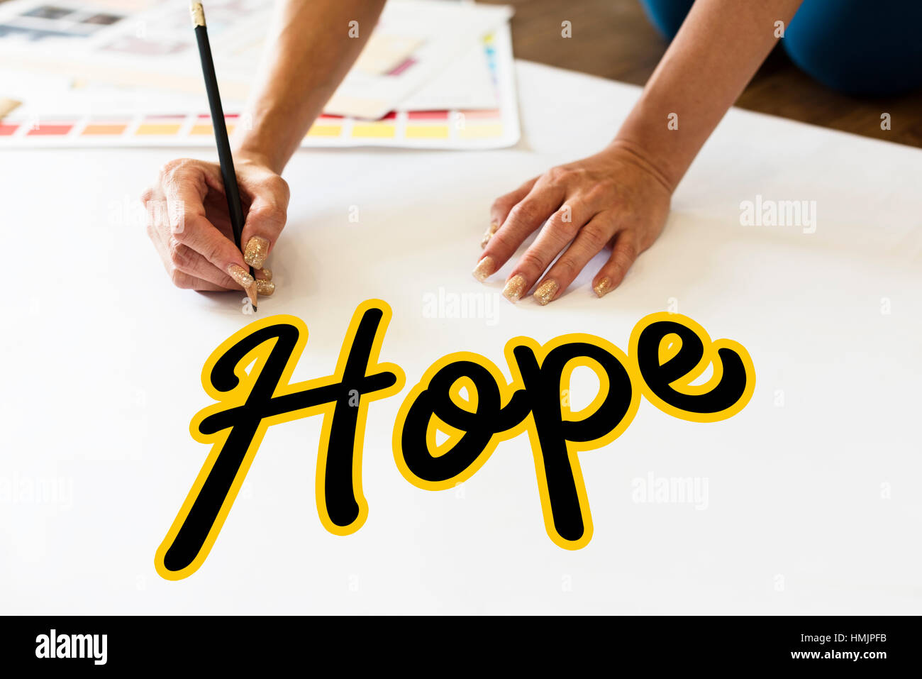 Charity Cursive Writing Word Concept Stock Photo