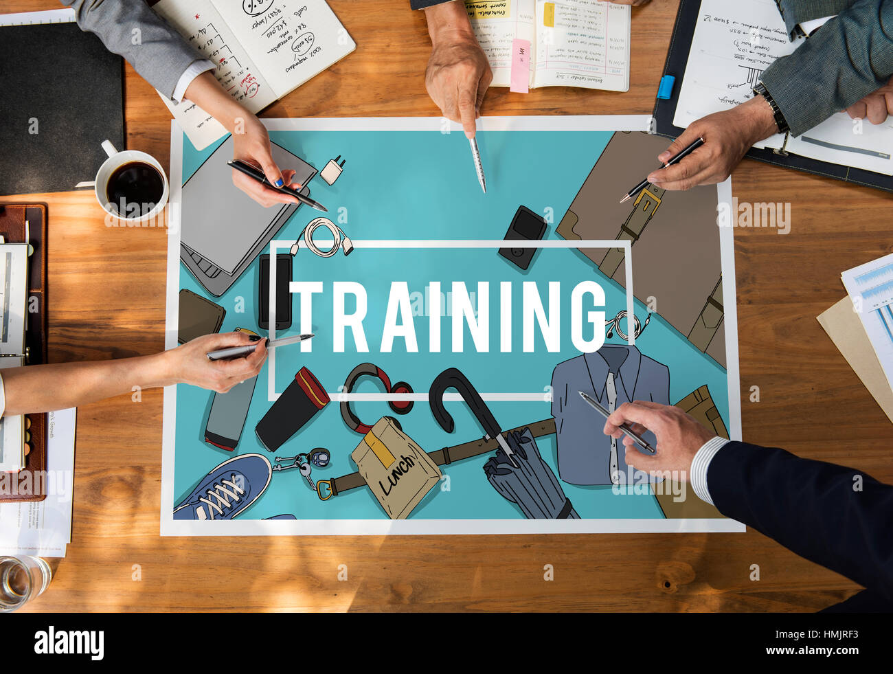 Training Skills Development Improve Concept Stock Photo Alamy