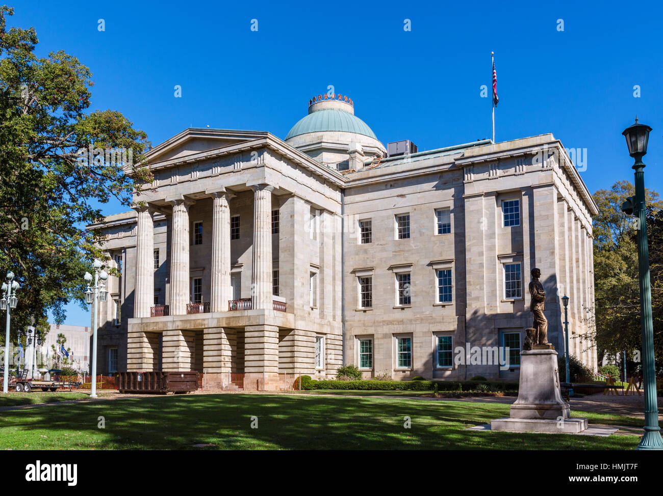 The North Carolina State Capitol, Raleigh, North Carolina, USA Stock Photo