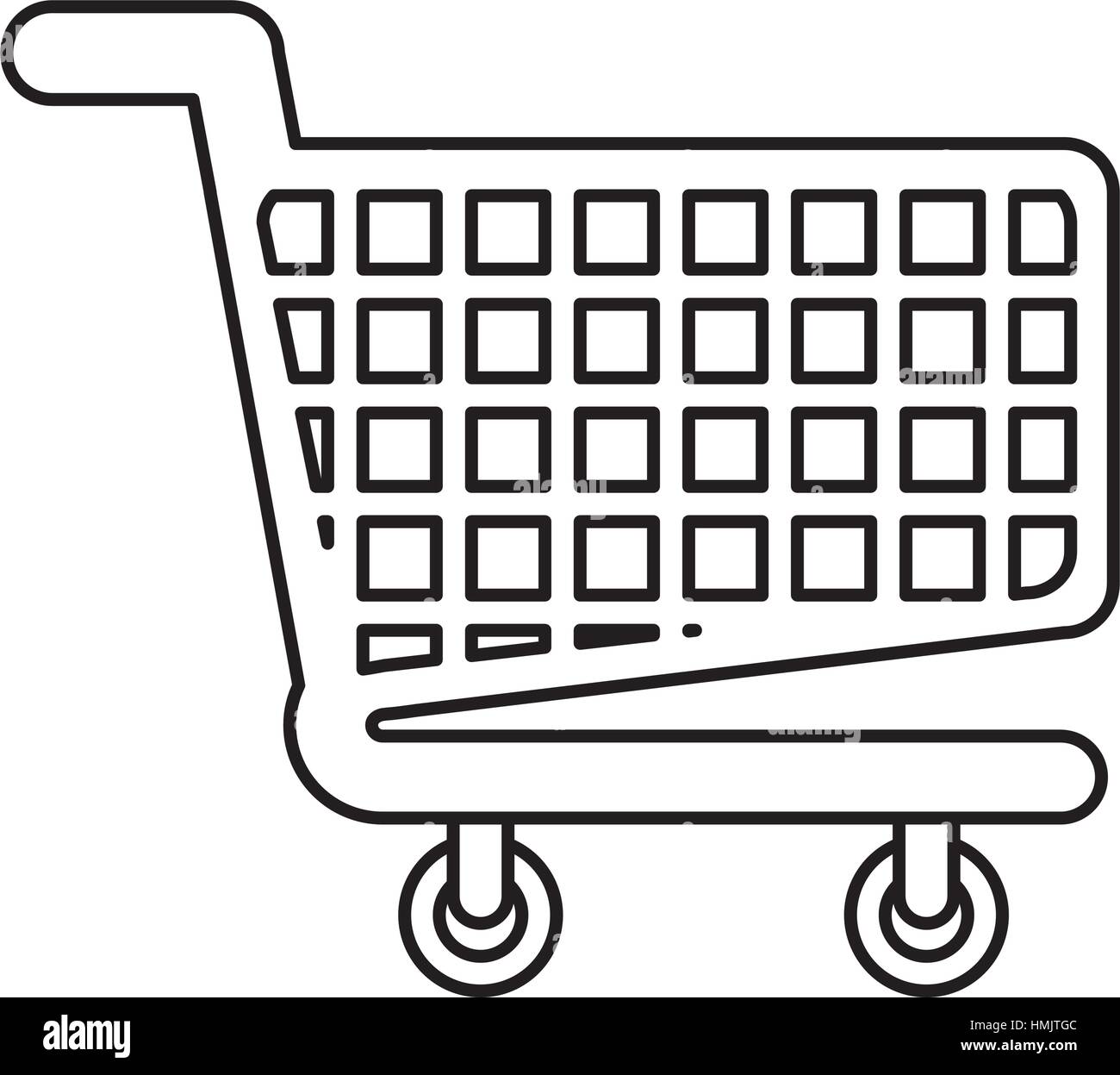 shopping cart isolated icon vector illustration design Stock Vector ...