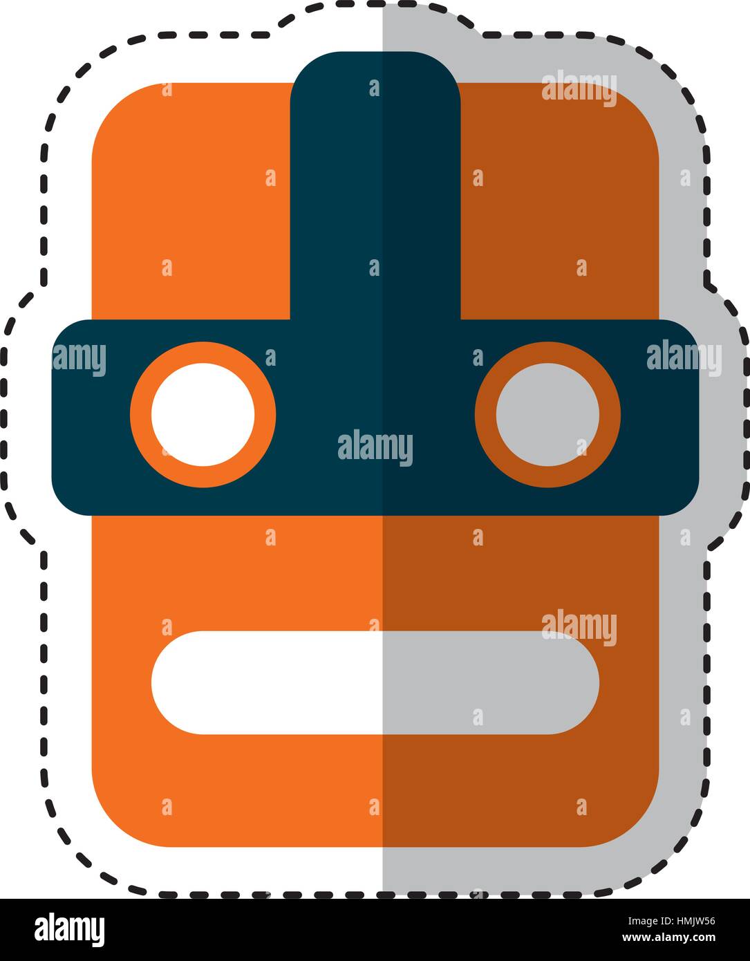 electric robot avatar character vector illustration design Stock Vector ...