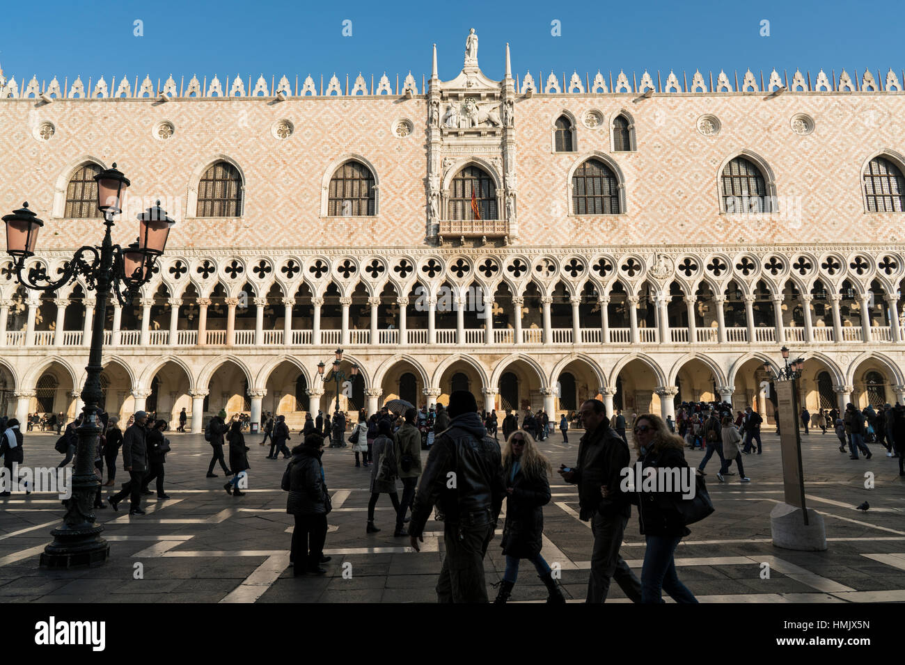 Doge's Palace, St. Mark's Square Stock Photo