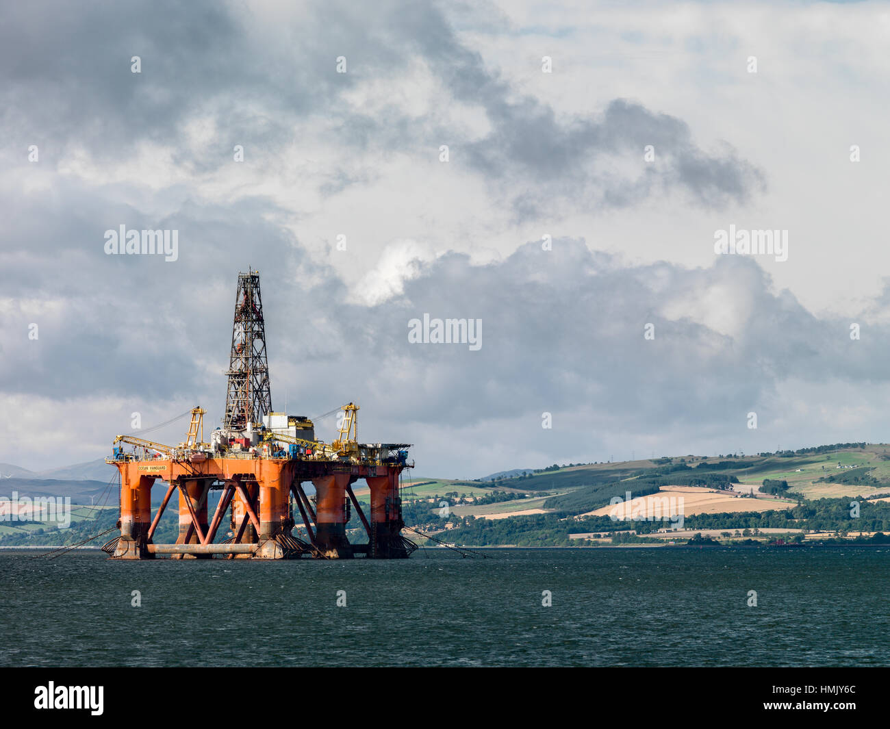 Oil Business in Scotland Stock Photo Alamy