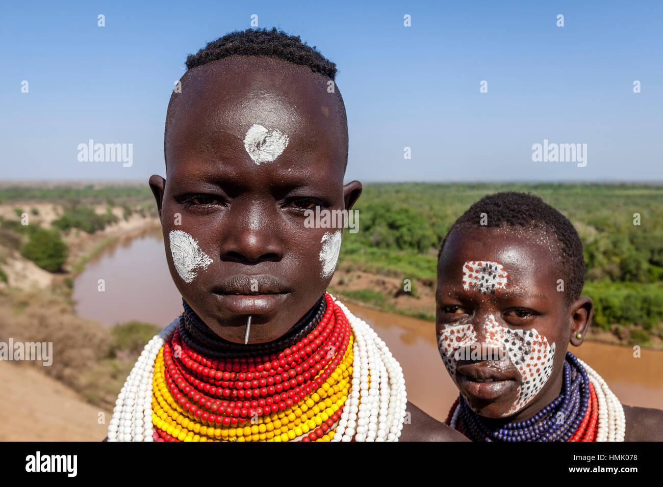Portrait young woman from karo hi-res stock photography and images - Alamy