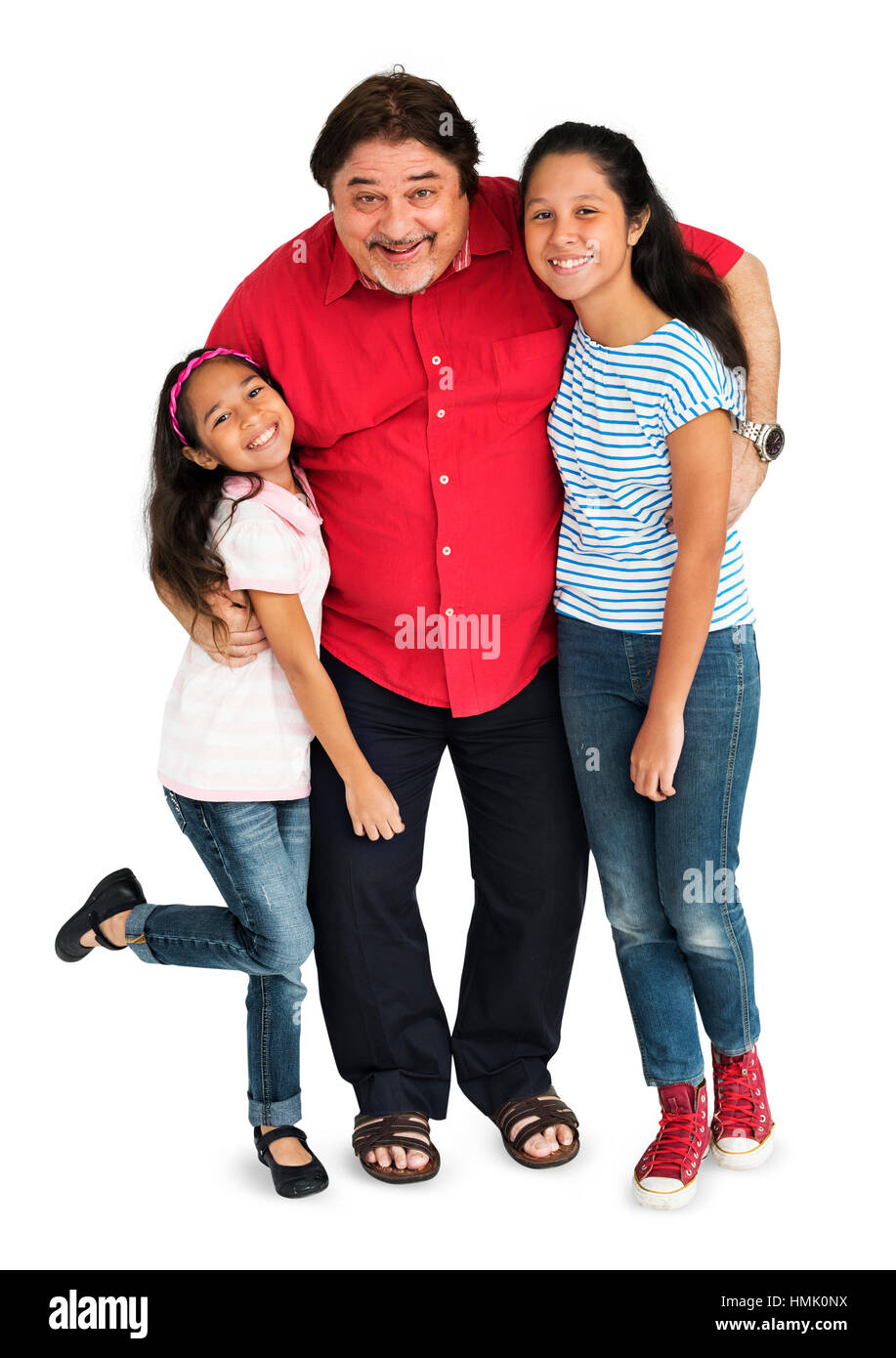 Father Daughter Child Togetherness Support Concept Stock Photo