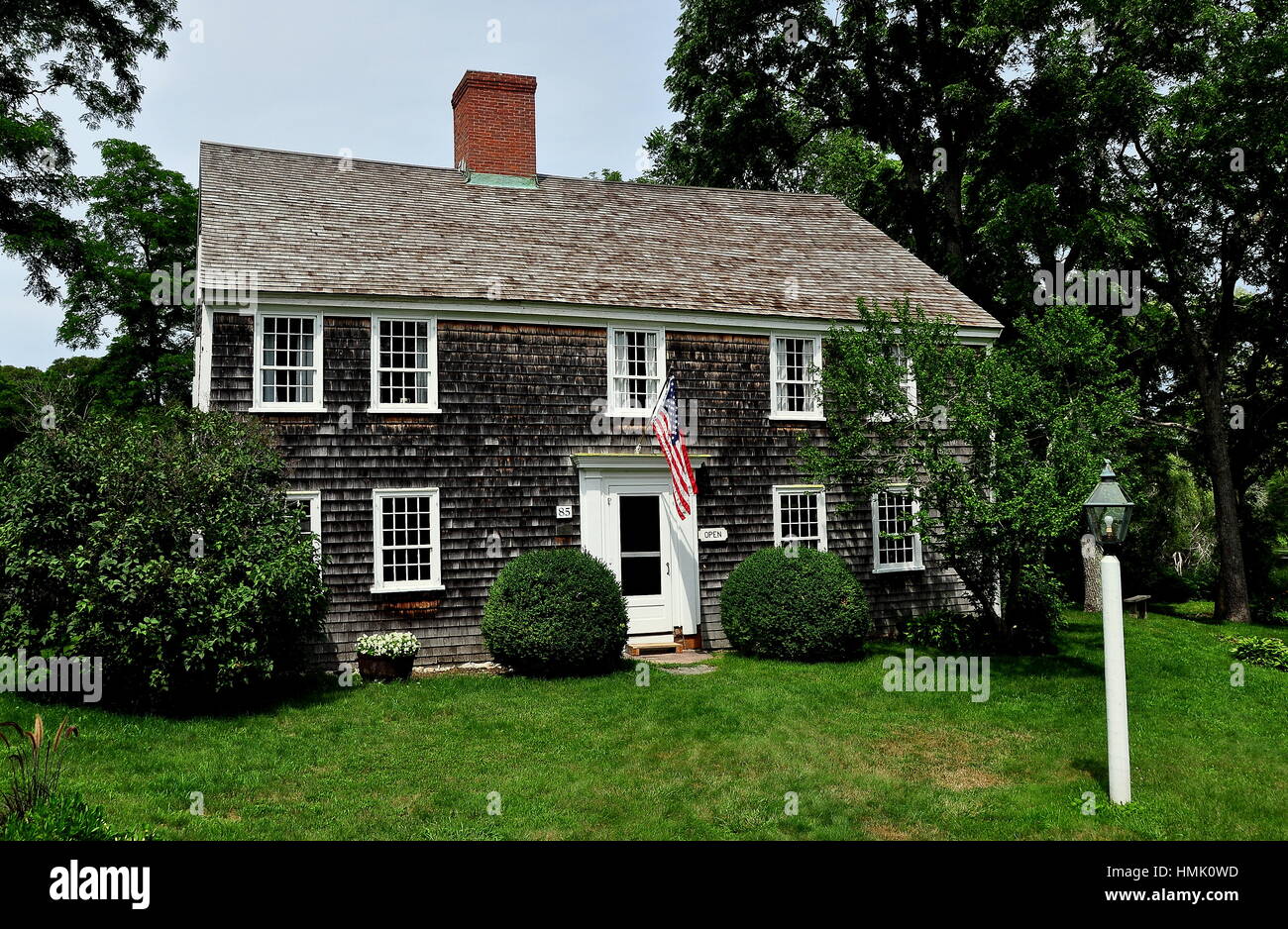 East Sandwich, Massachusetts July 15, 2015 Historic 1678 timber