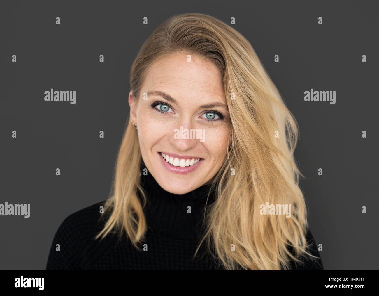 Studio Shoot People Portrait Concept Stock Photo - Alamy