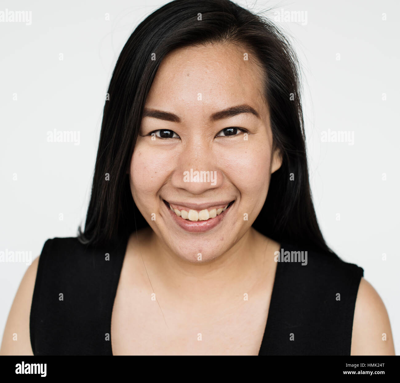 Asian Ethnicity Woman Studio Concept Stock Photo - Alamy