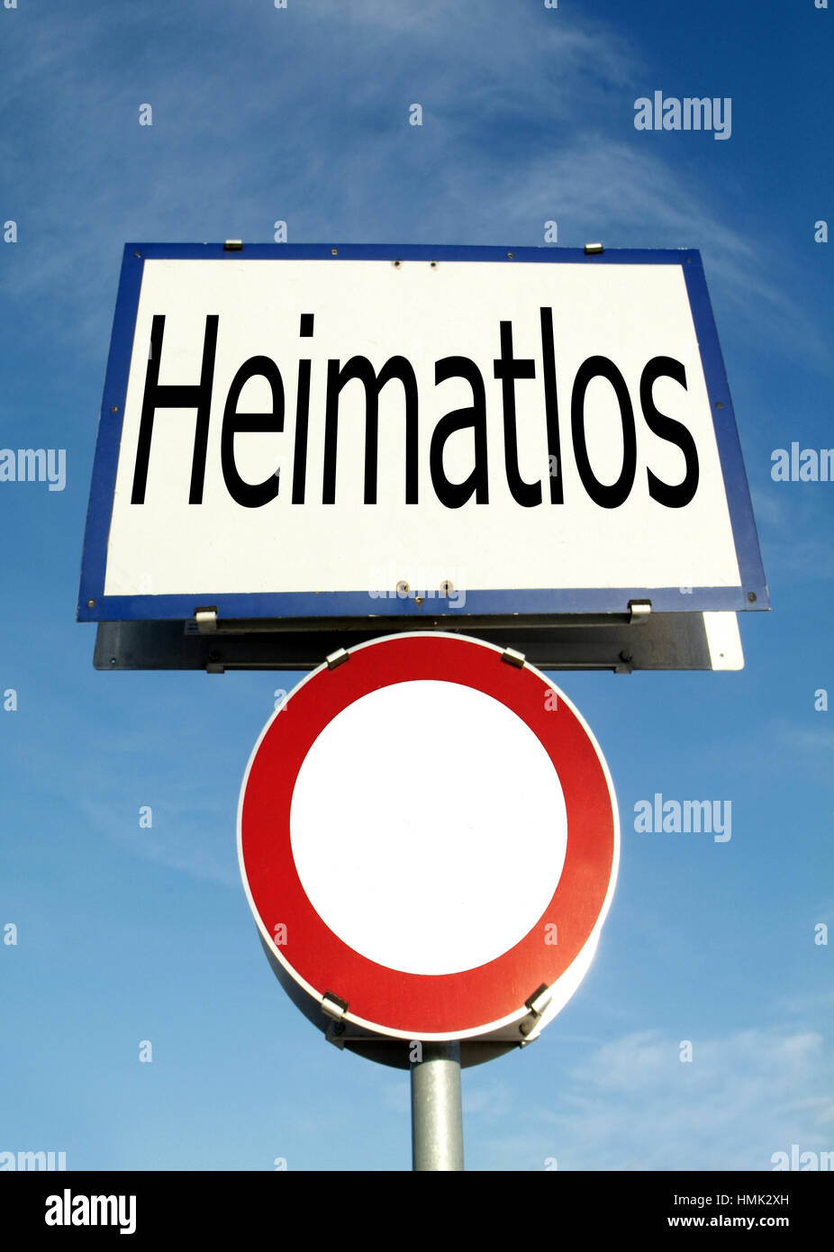 Homless Symbol Language Symbolic for homeless Stock Photo - Alamy