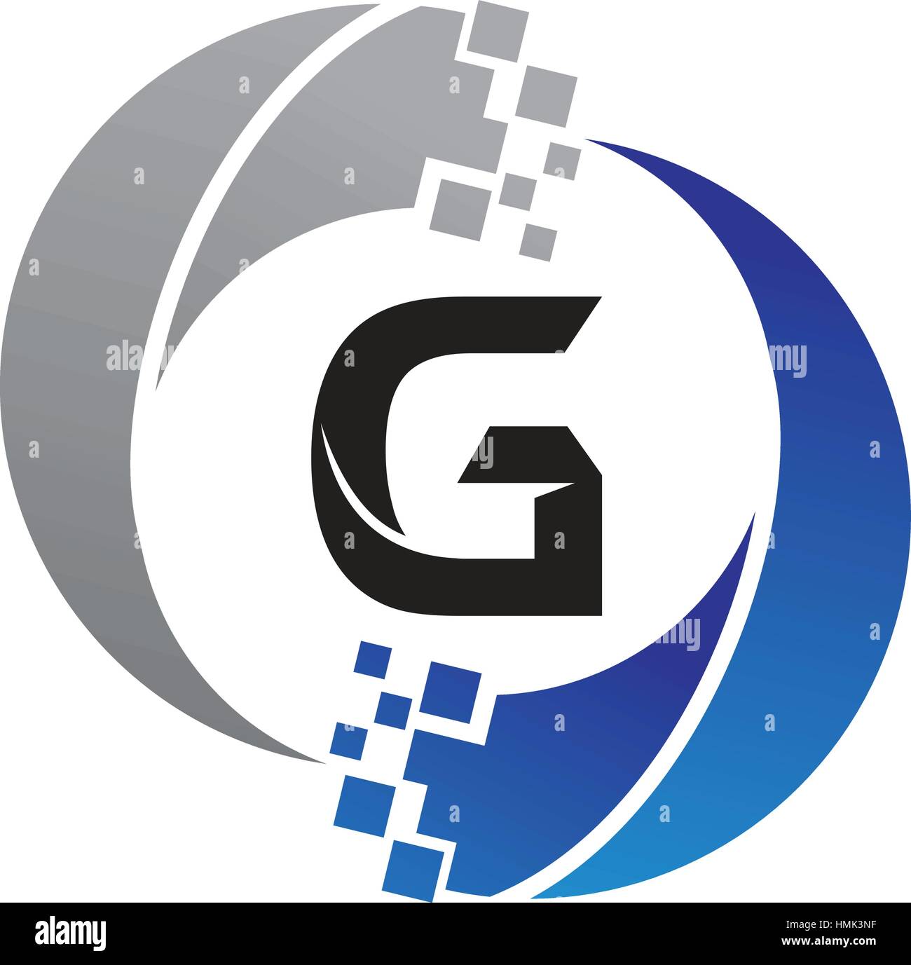 Technology Transfer Letter G Stock Vector Image & Art - Alamy