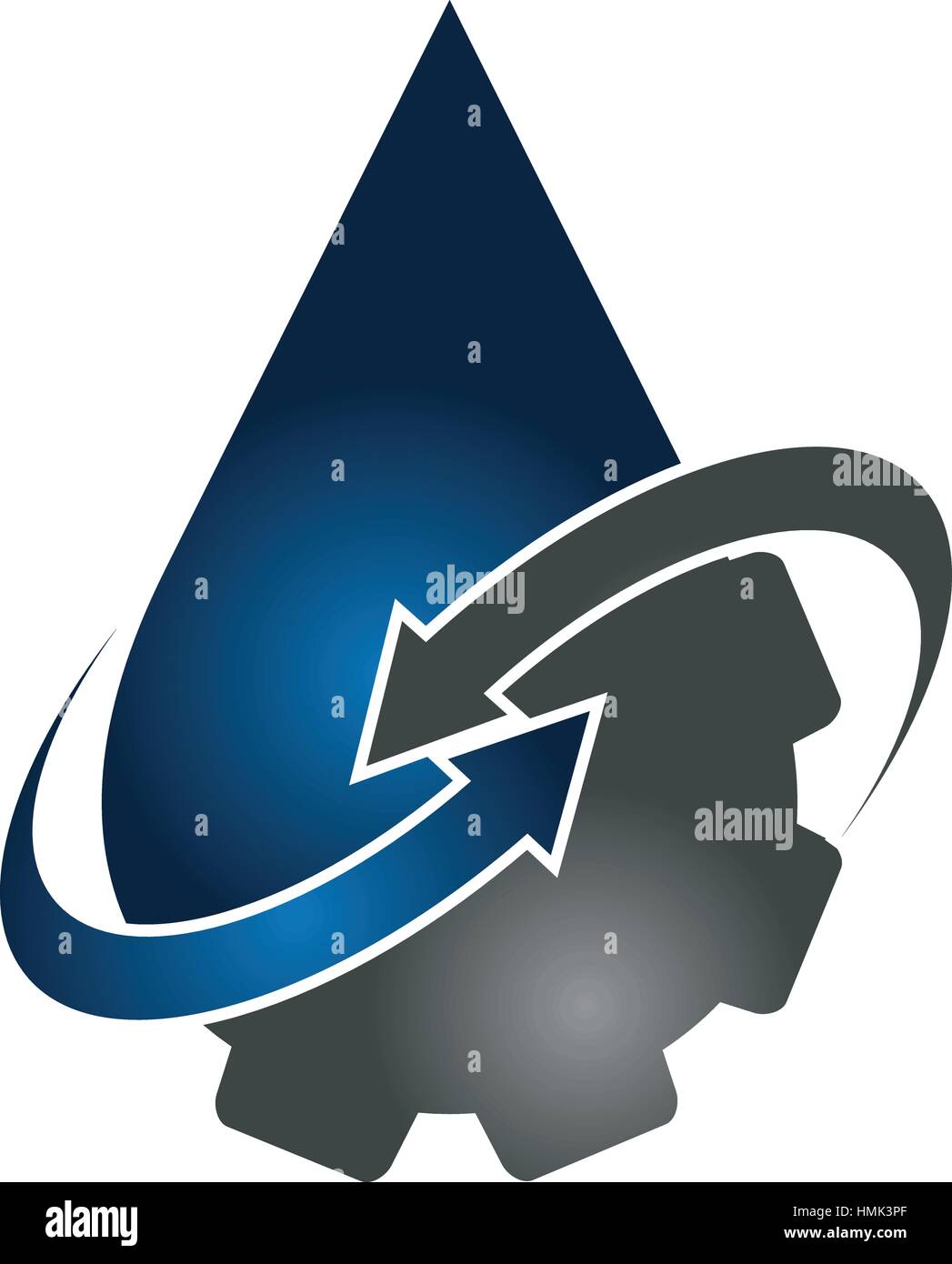 Oil Water Gear Stock Vector Image & Art Alamy